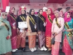 ABRI-1 Sumsel Salah Satu Peserta Parade perempuan Kebaya Kain Songket Terbanyak di Kota Palembang