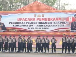 Sebanyak 131 Siswa SPN Betung Resmi Ikuti Pendidikan Bintara SPKT Berbasis Karakter, Moral, dan Teknologi