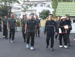 Danrem 044/Gapo Ikuti Olahraga bersama Pangdam II/Swj, perkuat soliditas jajaran