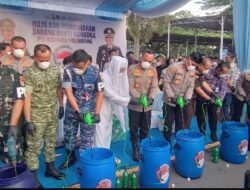 Kapolda Sumsel Tegaskan Komitmen Presisi Polri, Musnahkan 20 Kg Sabu dan Selamatkan 38 Ribu Jiwa