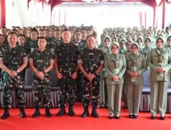 Pastikan kesiapan satuan Tugas Pokok di Wilayah Teritorial Danrem 044/Gapo Kunker di Makodim 0403/OKU