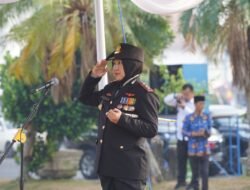 Kapolres Lampung Utara Pimpin Upacara Hari Veteran Nasional 2026