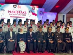 Jelang HUT ke-81 RI, Kapolres dan Bupati PALI Kukuhkan 35 Calon Paskibraka