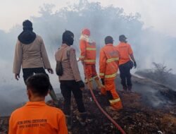 Kebakaran Lahan di TPA Talang Ubi Berhasil Dipadamkan, Api Meluas Sekitar 2 Hektare