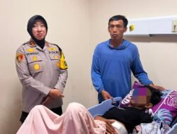 Bentuk Kepedulian, Kapolres Lampung Utara Jenguk Pelajar Korban Curas di RS Handayani