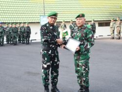 Usai Upacara Bendera, Korem 044/Gapo lanjutkan Acara Purna Tugas Prajuritnya