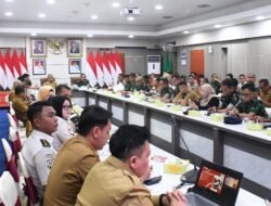 Jelang HUT Ke-81 RI, Korem 044/Gapo Mengikuti Rapat Perkuat Sinergi dan Kesiapan Peringatan