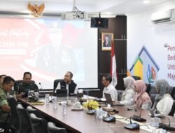 Dukung Pembangunan Sumsel, Danrem 044/Gapo Perkuat Sinergi Lintas Instansi