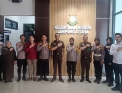 Kapolres Lampung Utara Perkuat Sinergi dengan Kejaksaan, Dorong Penegakan Hukum yang Terkoordinasi