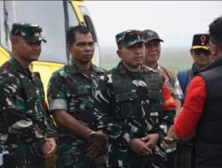 Danrem 044/Gapo Pantau Karhutla Sumsel dari Udara, Pastikan Penanganan Berjalan Optimal