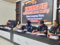 48 Kasus C3 Dibongkar Polres Lampung Utara dalam Sebulan, 20 Tersangka Diciduk