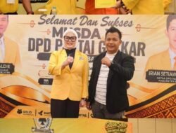 Idrus Tanjung.,Menegaskan, Netta Indian.SP. Perempuan Cemerlang Nahkodai Partai Golkar Kabupaten Banyuasin.