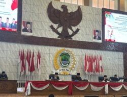 DPRD PALI Gelar Paripurna, Bupati Jawab Pandangan Fraksi soal APBD Perubahan