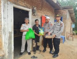 Jumat Berbagi, Polres Lampung Utara Salurkan Infaq Personel kepada Warga Membutuhkan