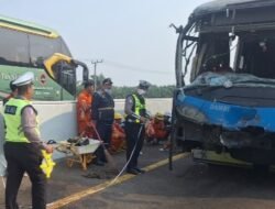 Polres Ogan Ilir Dalami Penyebab Kecelakaan Beruntun di Tol Palembang-Indralaya