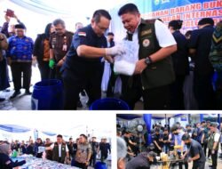 Cegah peredaran Narkotika, BNNP Sumsel Musnahkan 45,5 kilogram sabu, 9439 bukti ekstasi dan 140 Buah Catridon Etemidate