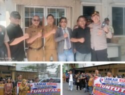 Sambangi Inspektorat Palembang, Laskar Sumsel  Desak Rekomendasikan Pecat Pihak Direksi Perumda Pasar Palembang Jaya Jika Terlibat