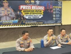 Melalui Giat Rutinitas Malam Hari Libur Dalam Sepekan, Polrestabes Palembang Amankan 102 Kendaraan R2