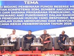Polda Sumsel Perkuat Kapasitas Penyidik Lewat Rakernis Reserse dan Narkoba