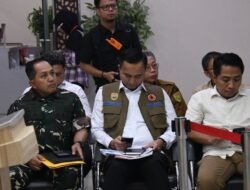 Danrem 044/Gapo Hadiri Rakor Perkembangan Penanggulangan Karhutla di Griya Agung
