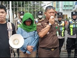Tuntutan JPU Terhadap AP, Hanya 7 Tahun Penjara Dalam Perkara Peredaran Narkoba, Massa SCW Desak Kejati Sumsel Tolak Putusan Tersebut