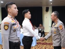 Matangkan Kesiapan Personel, Kapolda Sumsel Irjen Pol. Dr. Sandi Nugroho Buka Latpraops Sikat I Musi 2026