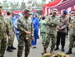 Danrem 044/Gapo Hadiri Bazar TNI di Jasdam II/Sriwijaya, Rangkaian HUT Ke-81 TNI