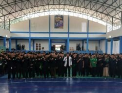Pengukuhan Anggota Baru dan Pelantikan Pengurus Cabang Pagar Nusa Musi Banyuasin
