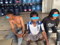 Satgas Preventif Ops Sikat Musi I Amankan Tiga Orang dalam Penindakan Premanisme