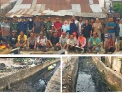 Camat SU2 Kota Palembang Hadir Langsung Dalam Kegiatan Gotong Royong Pembersihan Sungai Babusalam