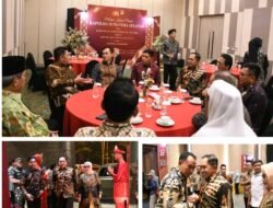 Sinergi dan Silaturahmi, Danrem 044/Gapo Hadiri Kenal Pamit Kapolda Sumsel