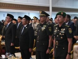 Perkuat Sinergi Pengawasan Pembangunan, Kasrem 044/Gapo Hadiri Pengukuhan Kepala BPKP