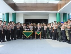 Polres Gresik Beri Kejutan HUT TNI ke-81, Sinergitas TNI-Polri Semakin Solid