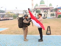 Satbrimob Polda Sumsel Siap Bertugas dalam Operasi Amole II-2026 di Papua Tengah