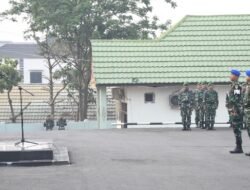 Jaga Disiplin dan Semangat Pengabdian, Korem 044/Gapo Gelar Upacara Mingguan 