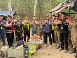 Polres Banyuasin Gelar Razia Gabungan di Betung, Dua Orang Diamankan dalam Penindakan Narkoba