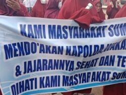 Do’a Untuk Kapolda, Wakapolda Beserta Jajarannya Agar Selalu Sehat dan Tetap Berada Dihati Masyarakat Sumsel