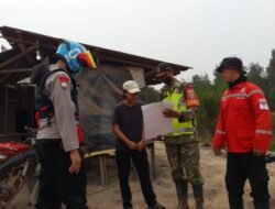 Patroli Terpadu di Desa Pulau Muning, Tim Gabungan Perkuat Pencegahan Karhutla