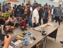 Libatkan 200 Personel Gabungan, Polda Sumsel Tindak Tiga Lokasi Rawan Narkoba di Lawang Kidul