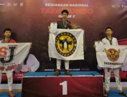 Luar Biasa! Berawal dari Hobi, Muhammad Alfatih Sukses Dominasi Podium Tertinggi Kejurnas Taekwondo Tingkat Nasional