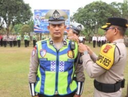 Polres Banyuasin Gelar Apel Pasukan Operasi Patuh Musi 2026