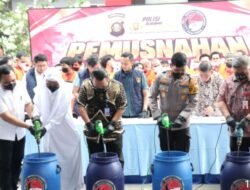Musnahkan Barang Bukti, Kapolda Sumsel: Indonesia Emas 2045 Terancam Jika Generasi Muda Tidak Dilindungi dari Narkoba